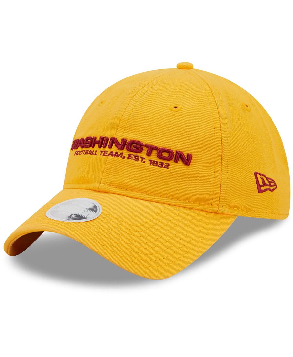 New Era Preschool Unisex  Gold Washington Football Team Core Classic 2.0 9twenty Adjustable Hat