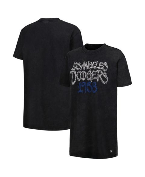 Женское платье The Wild Collective Black Los Angeles Dodgers T-shirt