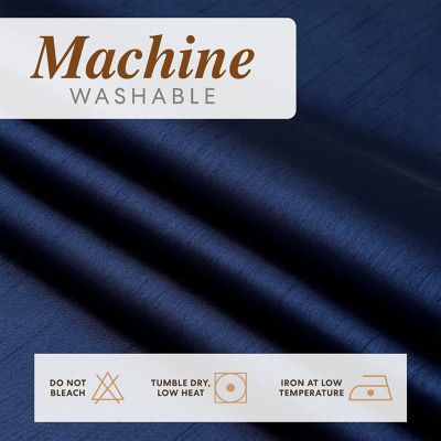 Artisan Lightweight Transparent Faux Silk Sheer Grommet Single Curtain Panel