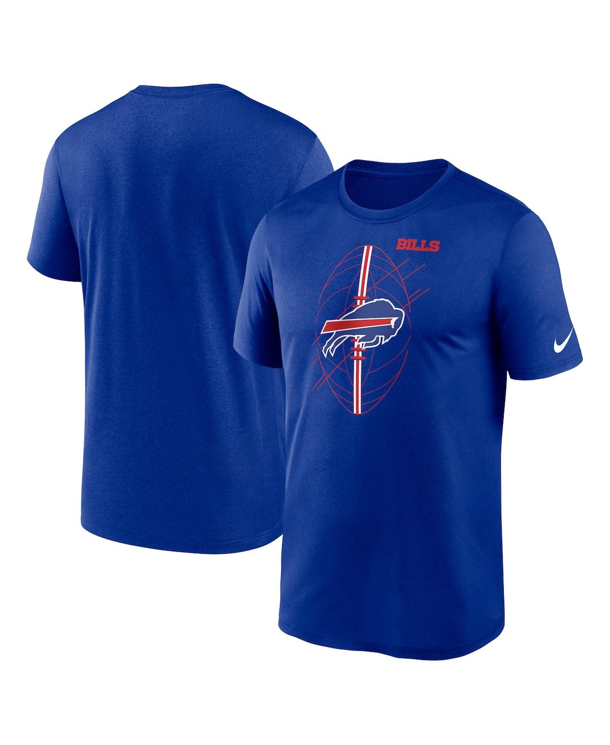 Shop Nike Men's  Royal Buffalo Bills Legend Icon Performance T-shirt