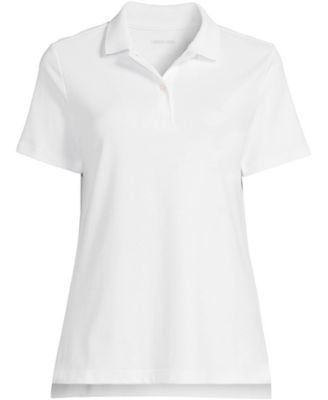 Women's Short Sleeve Feminine Fit Interlock Polo Shirt