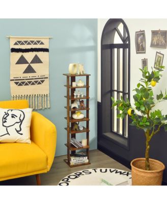 7-Tier Shoe Rack Free Standing Shelf Storage Tower