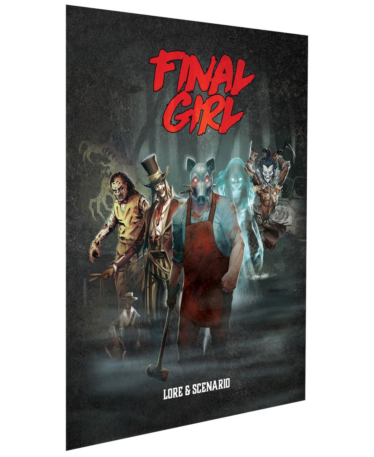 University Games Van Ryder Games Final Girl Lore Scenario Book Series 1 In No Color