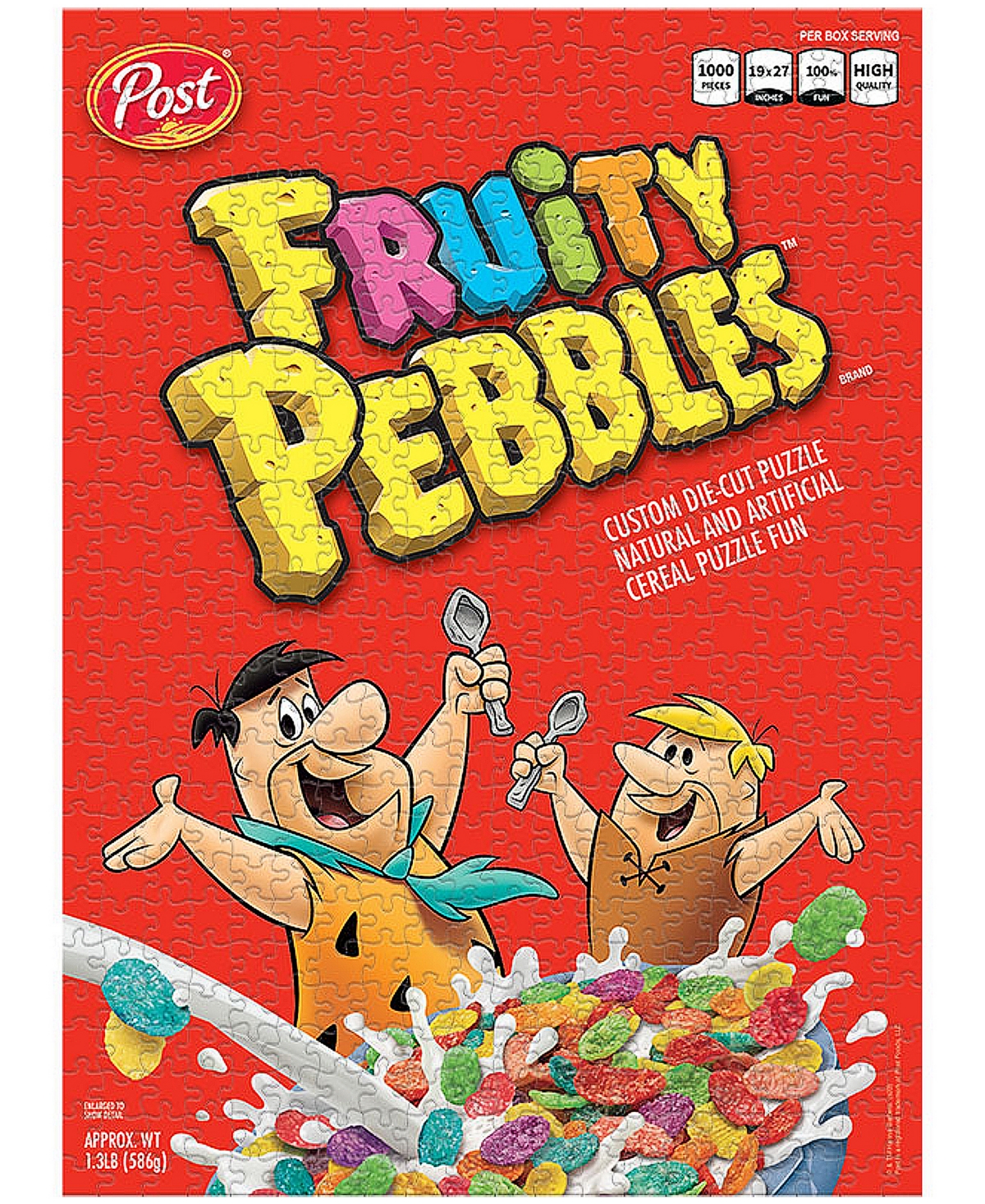 Shop University Games Usaopoly Post Cereal Fruity Pebbles Puzzle, 1000 Pieces In No Color