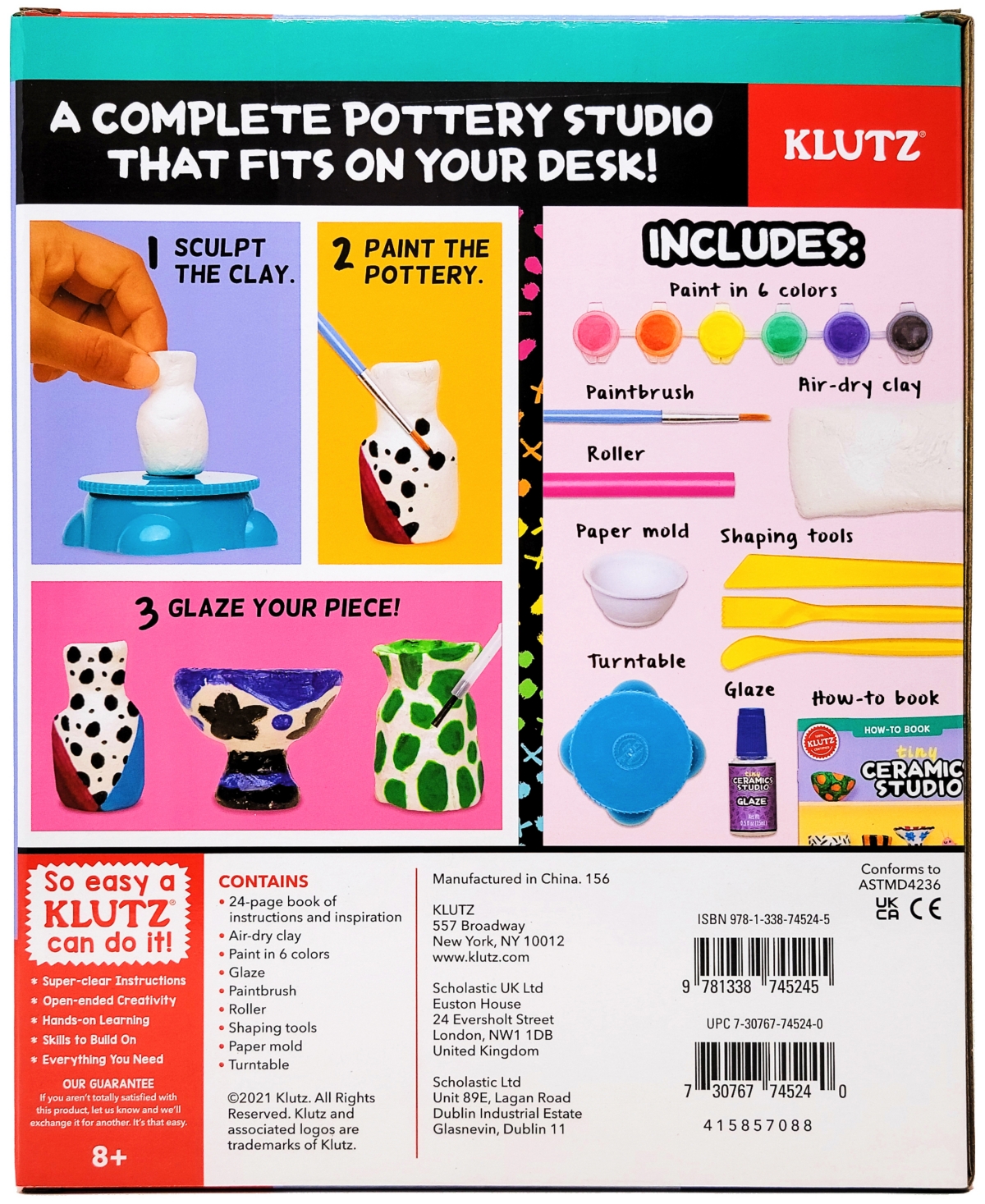Shop Klutz Tiny Ceramics Studio Kit In No Color