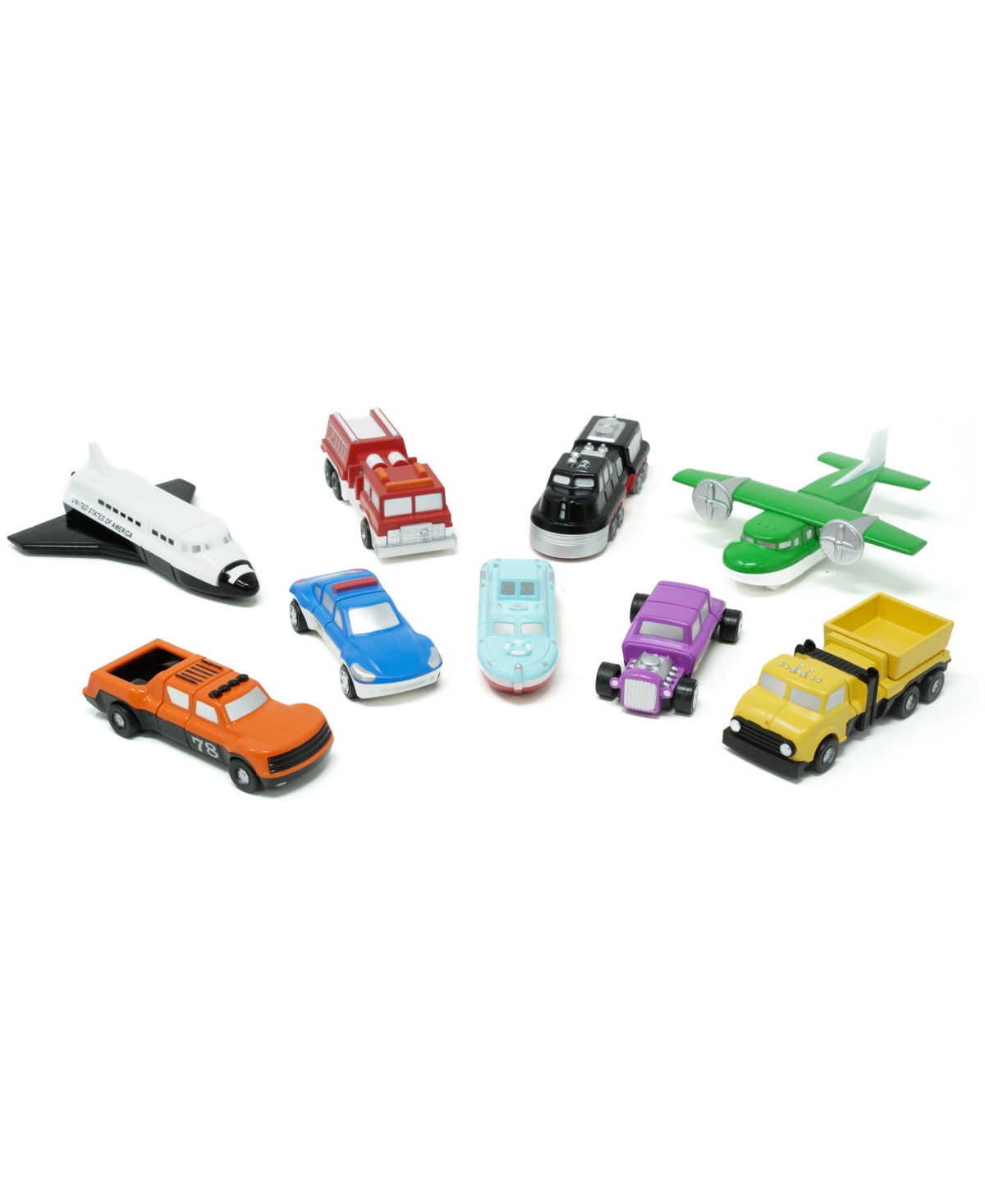 Popular Playthings Micro Mix Or Match Vehicles Set, 27 Pieces In No Color