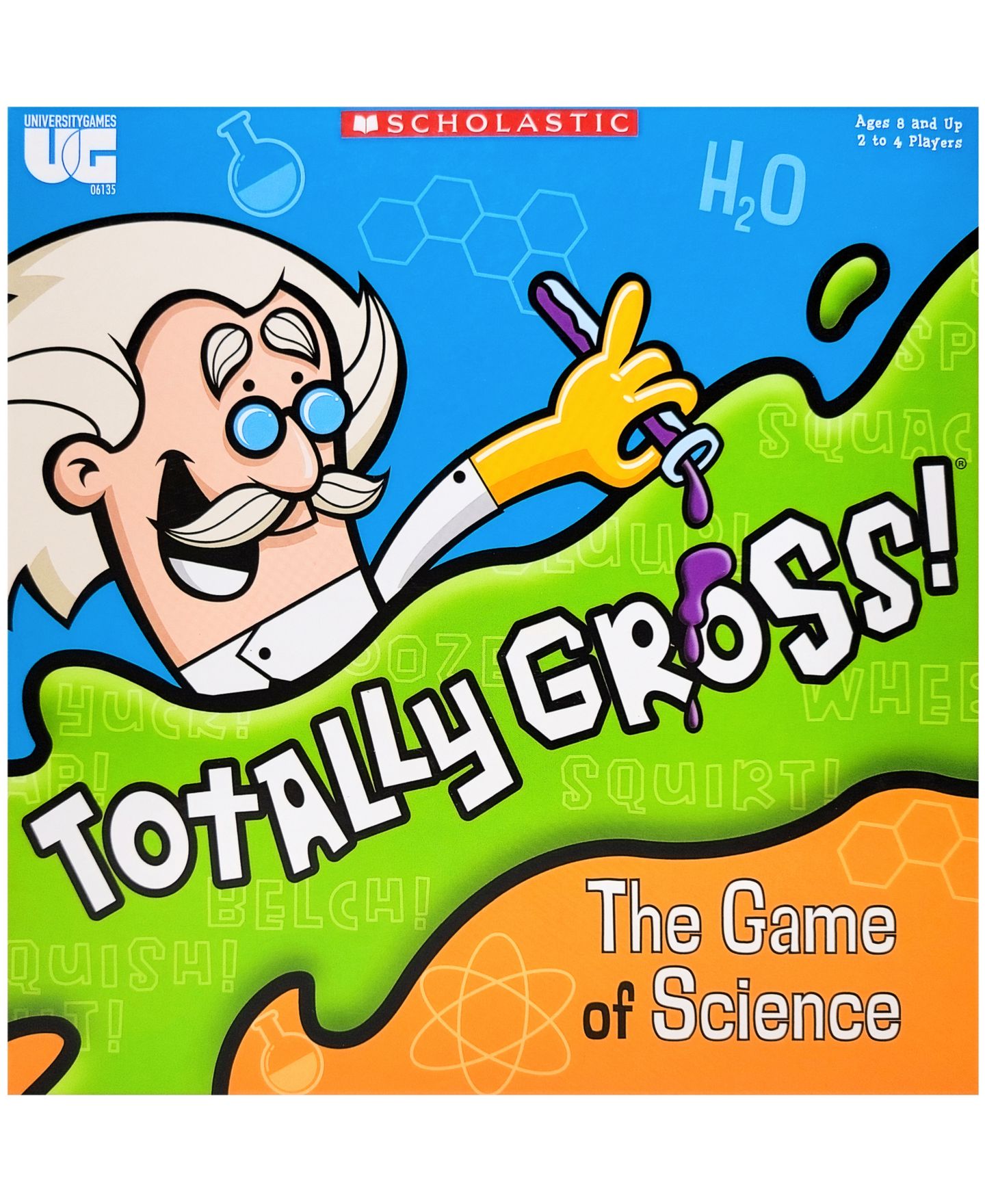 Детская настольная игра Areyougame Totally Gross Science Family Board Game, Ages 8+ — фото 2