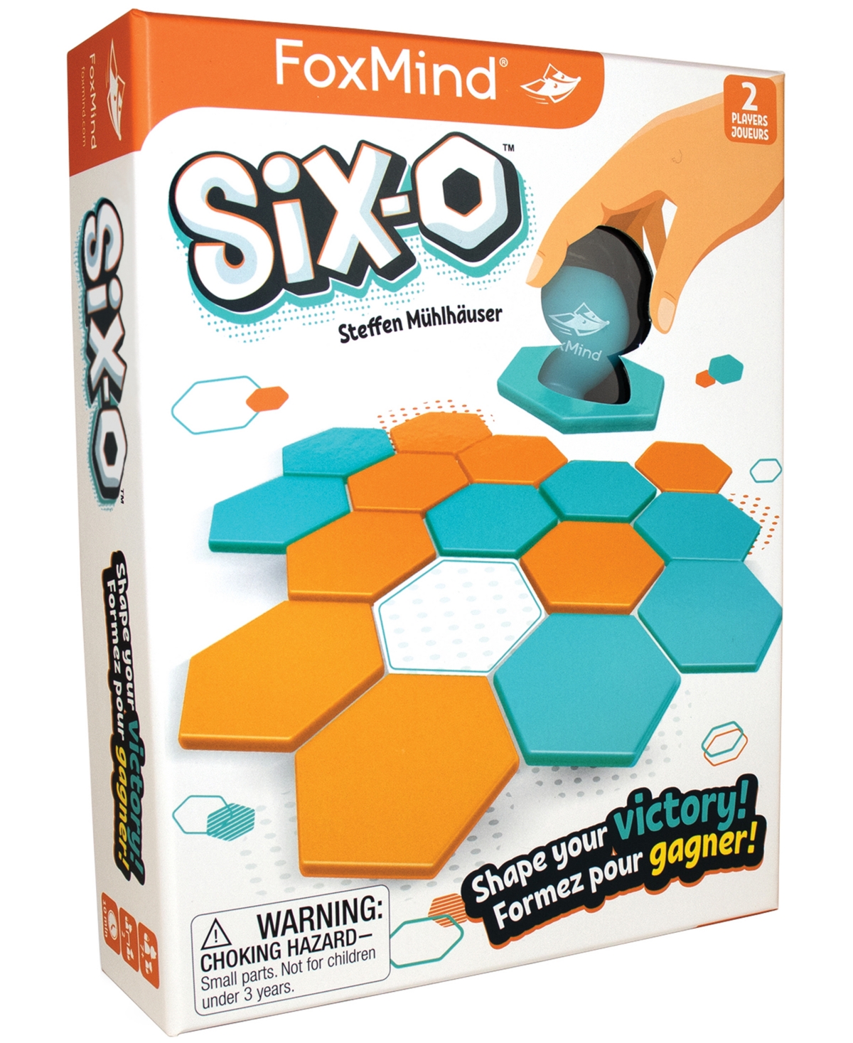 University Games Kids' Foxmind Games Six-o Strategy Game In No Color