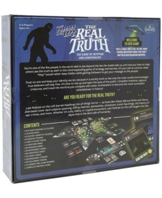 Goliath the Last Podcast on the Left Presents the Real Truth the Strategy Game of Creatures, Cryptids, and Conspiracies