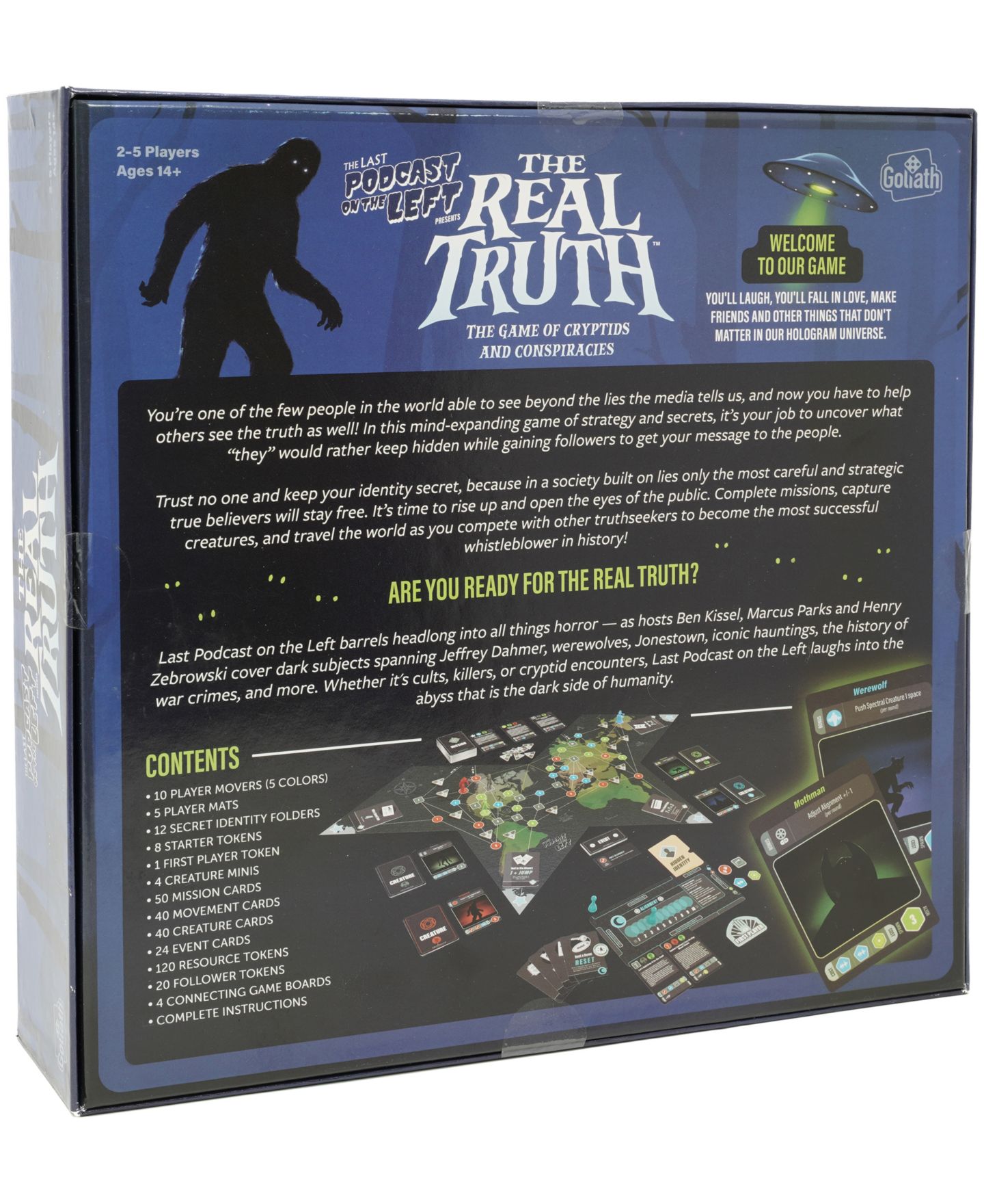 Детская настольная игра University Games The Real Truth Strategy Board Game For 2-5 Players, Ages 14+ — фото 3