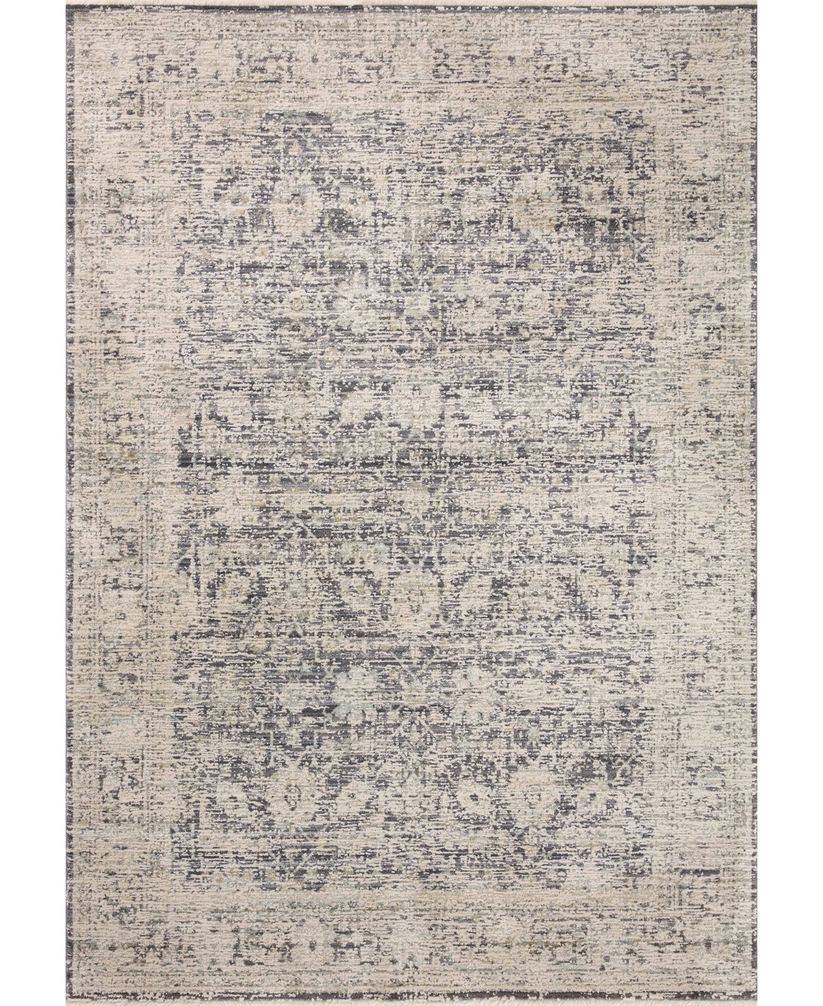 Amber Lewis X Loloi Alie Ale-05 5'3" X 7'9" Area Rug In Charcoal