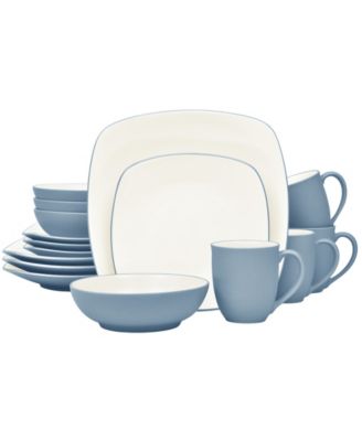 Colorwave Square 16 Pc. Dinnerware Set, Service for 4
