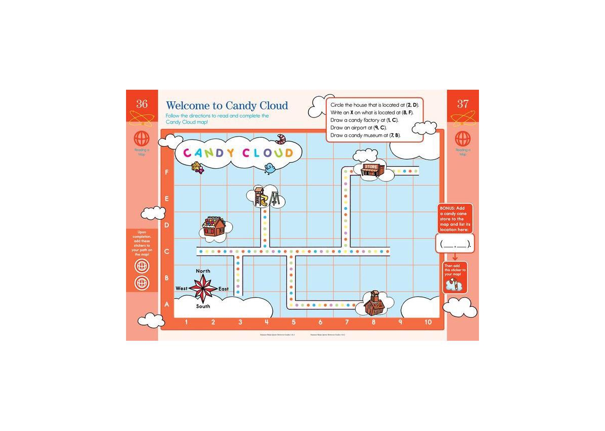 Summer Brain Quest: Between Grades 1 & 2 by Workman Publishing