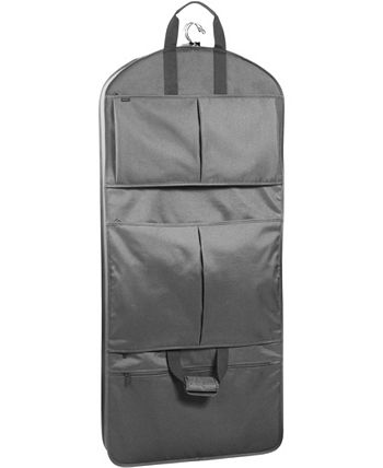 WallyBags Deluxe Reise-Kleidersack 132cm - Mit 2 Taschen Für Anzüge & Kleider