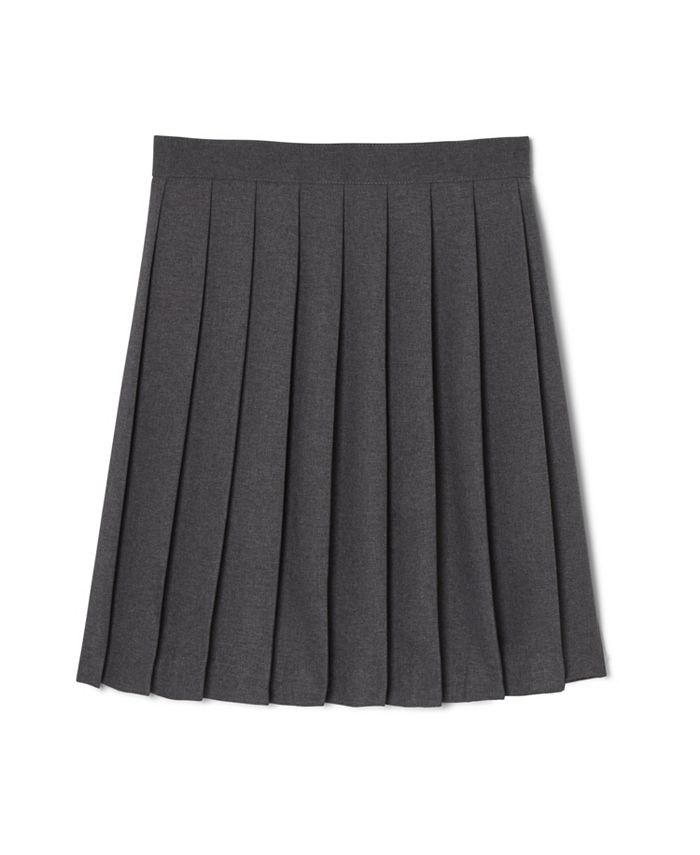 French Toast Big Girls Adjustable Waist Mid-Length Pleated Skirt - Macy's