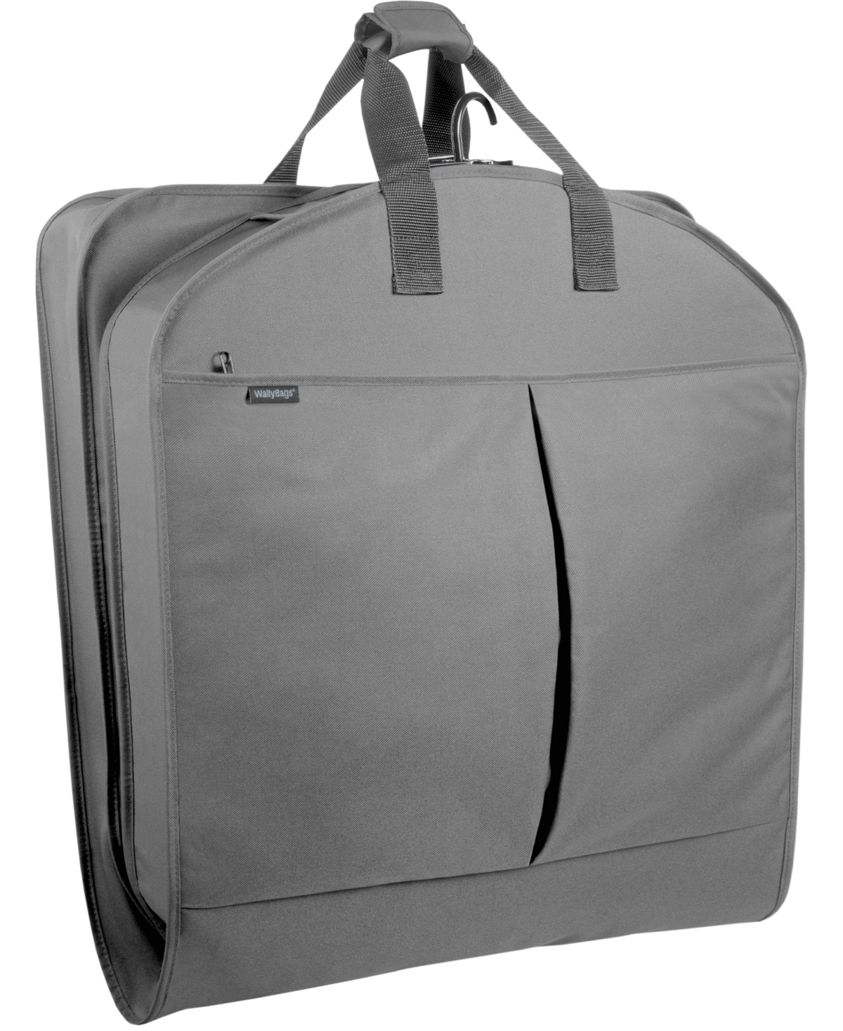 Shop Wallybags 52" Deluxe Travel Garment Bag With Pockets In Gray