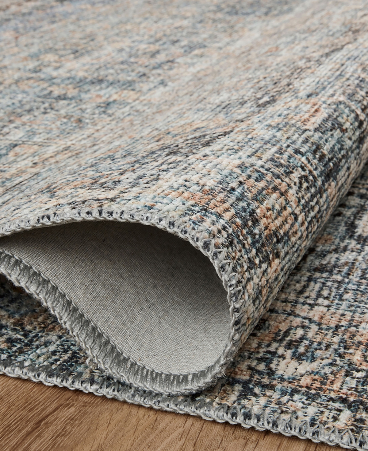 Amber Lewis Loloi Billie Bil-05 Area Rug - Rose