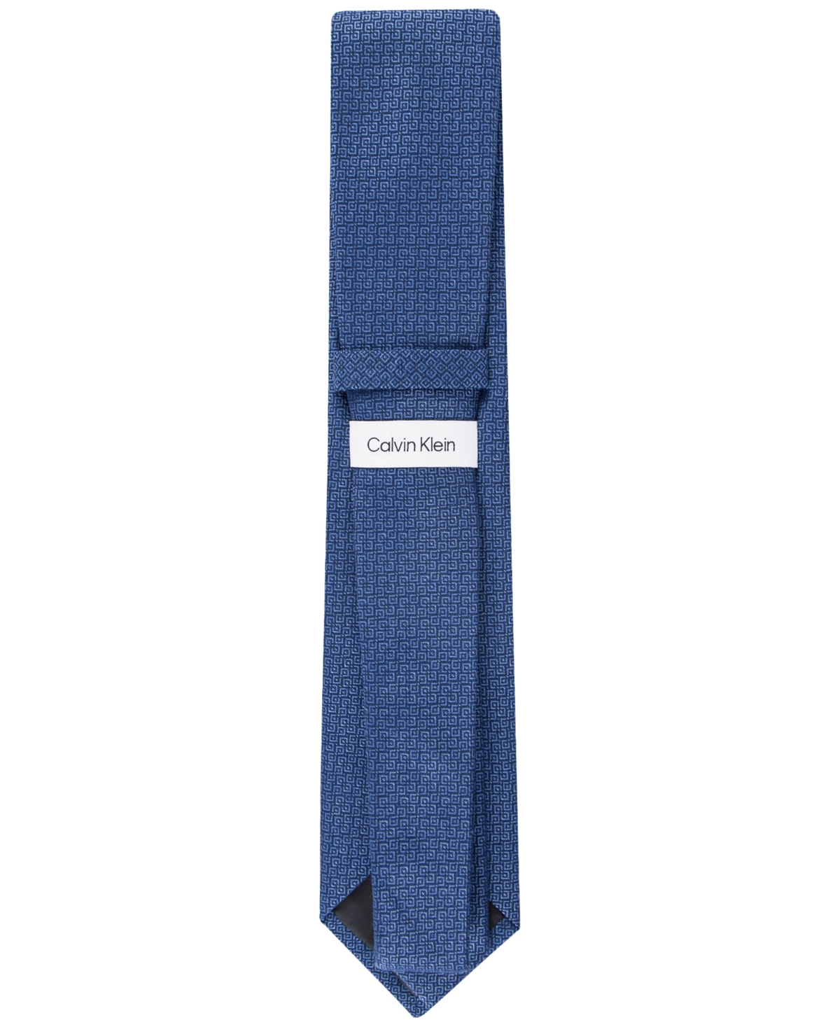 Calvin Klein Men's Interconnected Geo-Print Tie