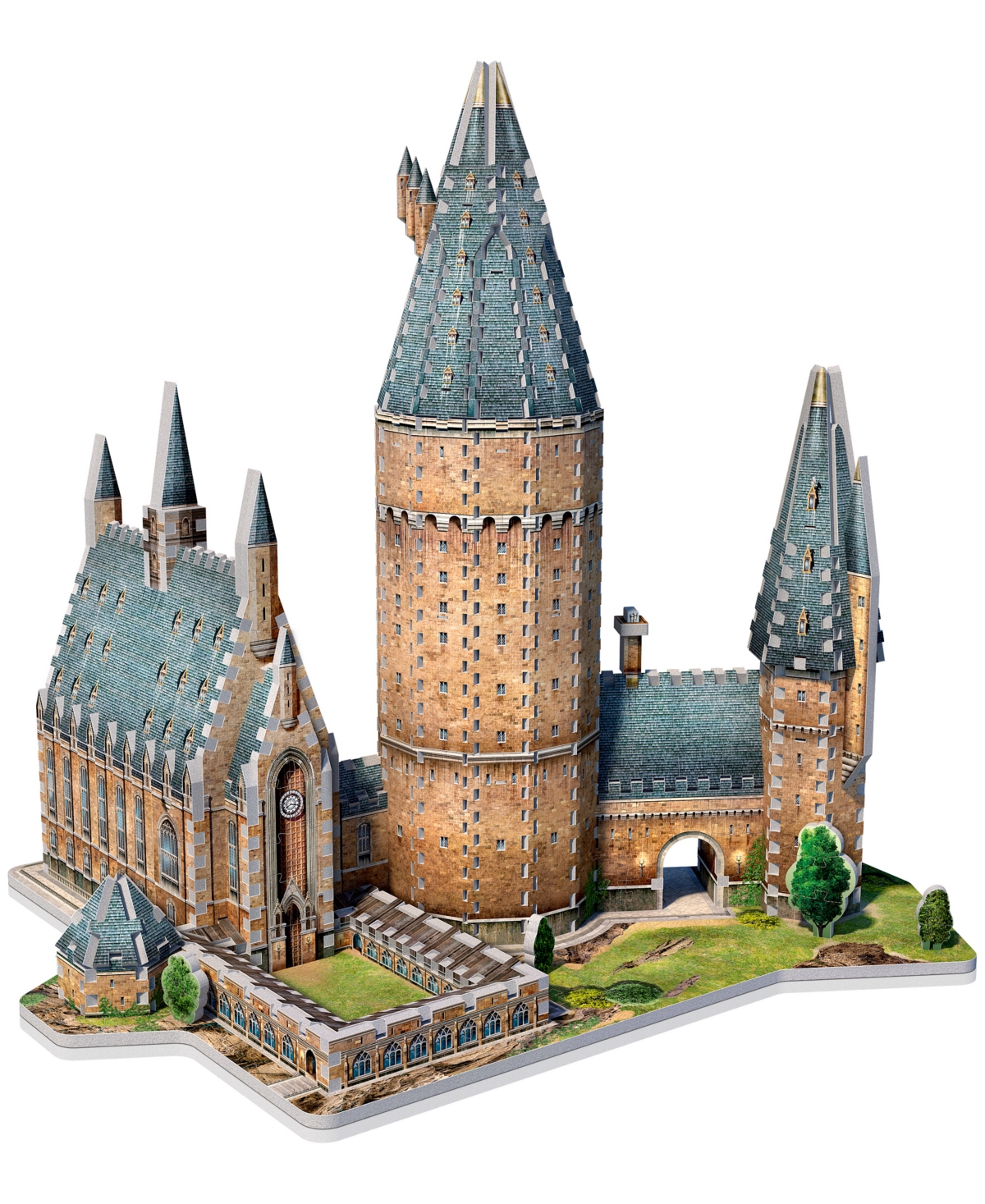 University Games Wrebbit Harry Potter Collection Hogwarts Castle 2 3d Puzzles Great Hall And Astronomy Tower, 1725 Pi In No Color