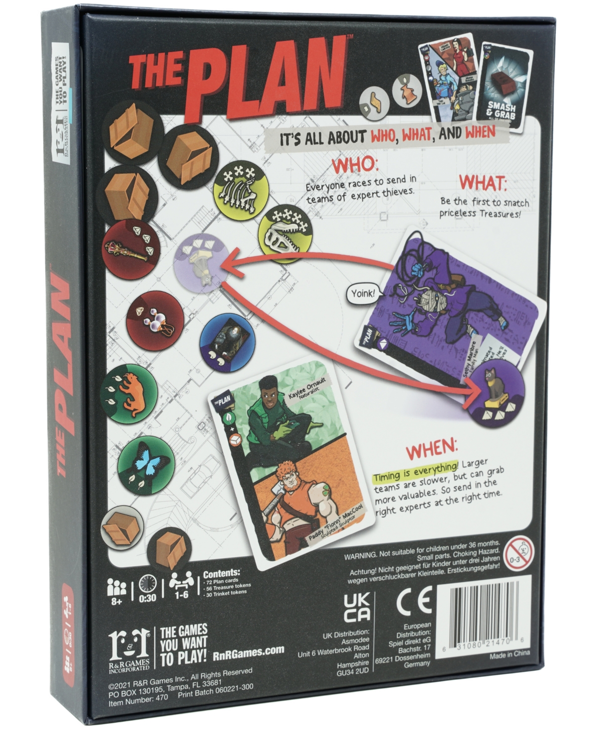 Shop R & R Games The Plan Family Game In No Color