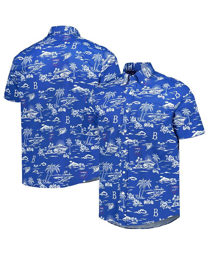 Reyn Spooner Blue Los Angeles Dodgers Kekai Button-up Shirt for