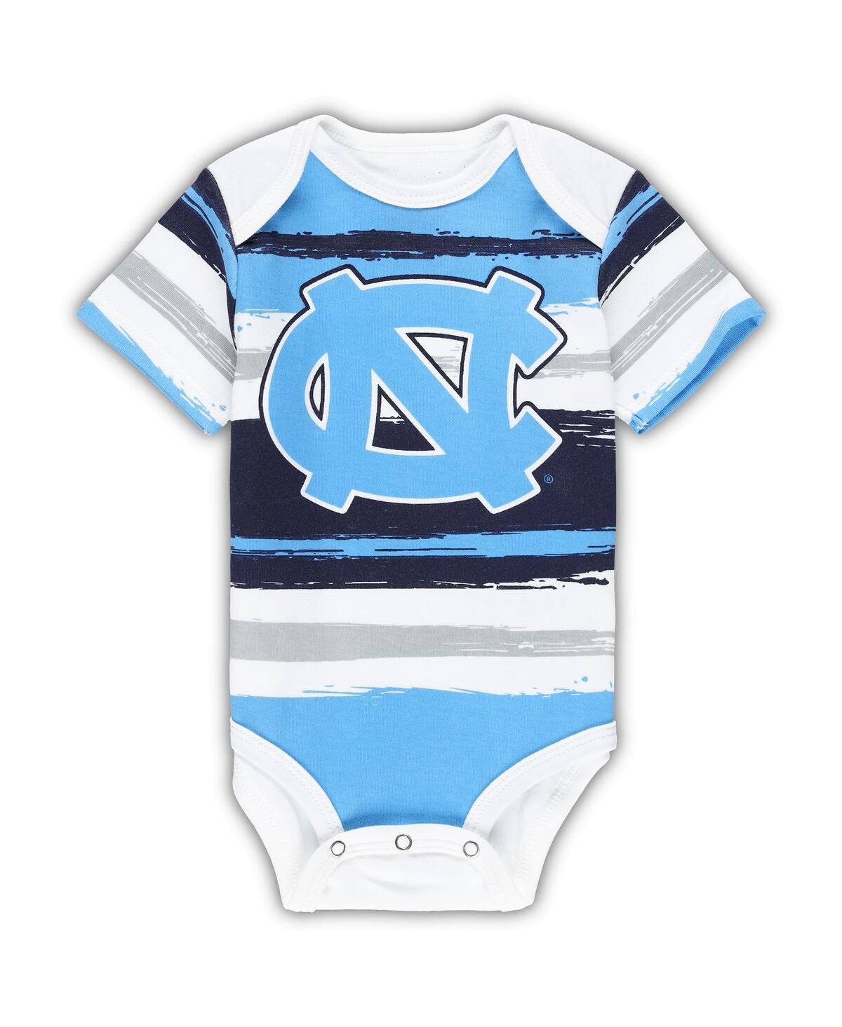 Outerstuff Babies' Newborn And Infant Boys And Girls White North Carolina Tar Heels Team Favorite Bodysuit