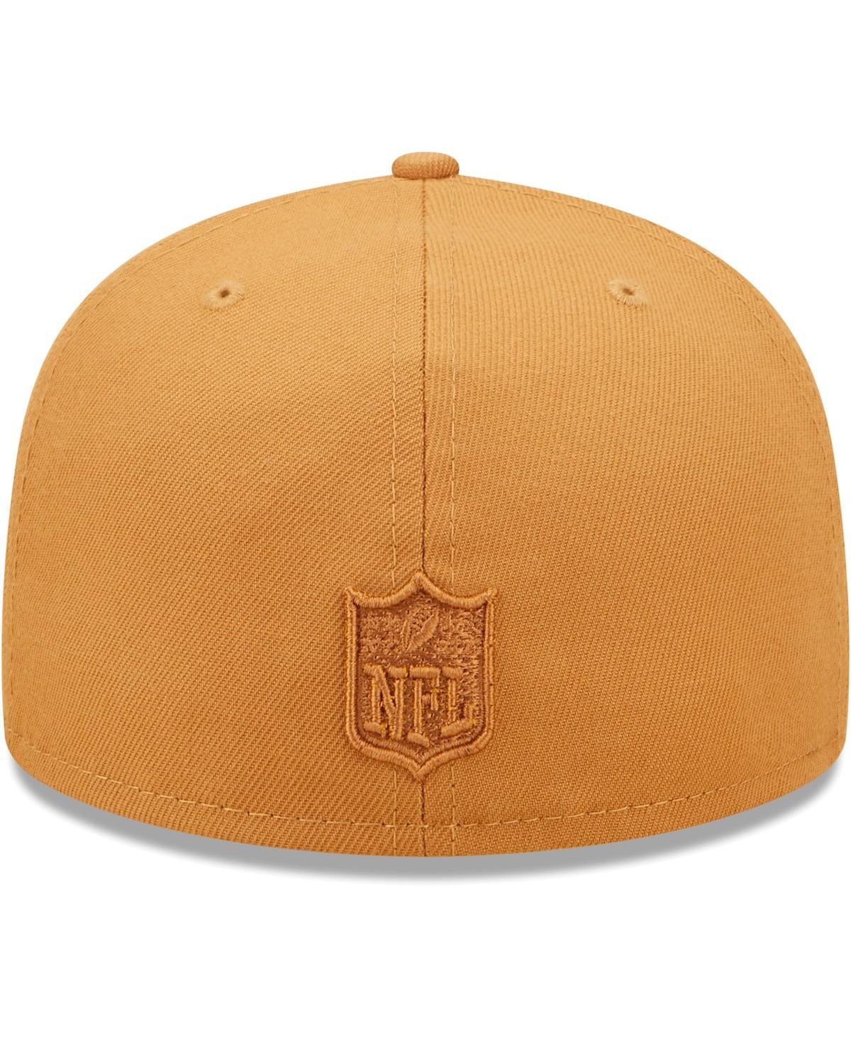 Shop New Era Men's  Brown Green Bay Packers Team Color Pack 59fifty Fitted Hat
