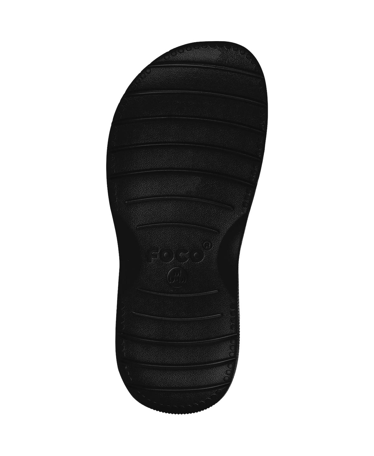 FOCO YOUTH BOYS AND GIRLS FOCO BLACK NEW ORLEANS SAINTS SUNNY DAY CLOGS 