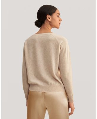 Women's Cashmere Casual Scoop Neck Soft Sweater