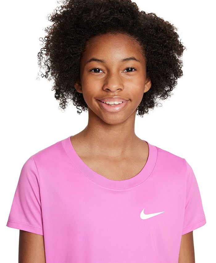 Nike Girls Dri-FIT Training T-shirt - Macy's