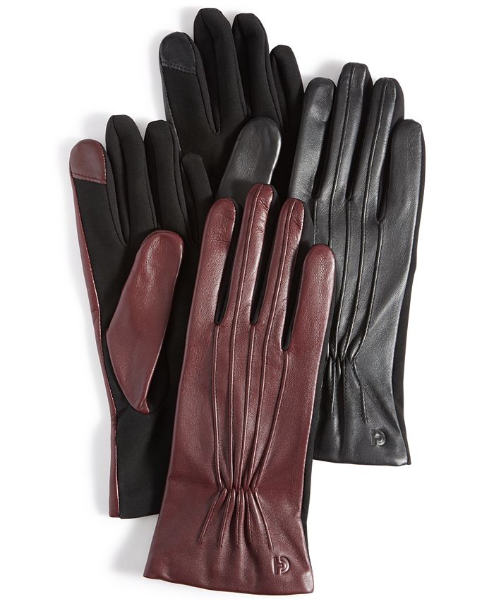 Leather gloves outlet macys