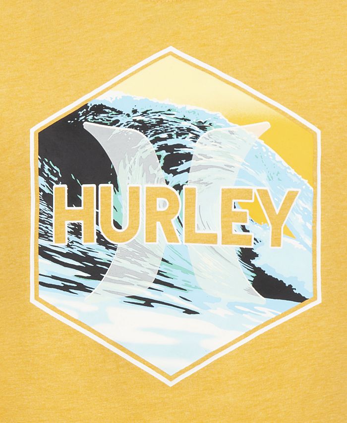 Hurley Toddler Boys Wave Hex Short Sleeve Tshirt Macy's