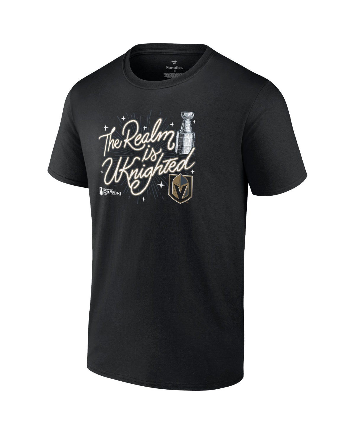 Men's FanaticsVegas Golden Knights 2023 Stanley Cup Champions Parade Celebration T-shirt - Black