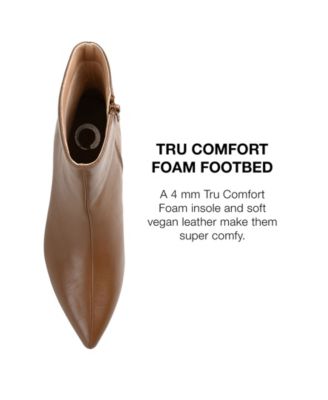 Women's Arely Kitten Heel Pointed Toe Dress Booties