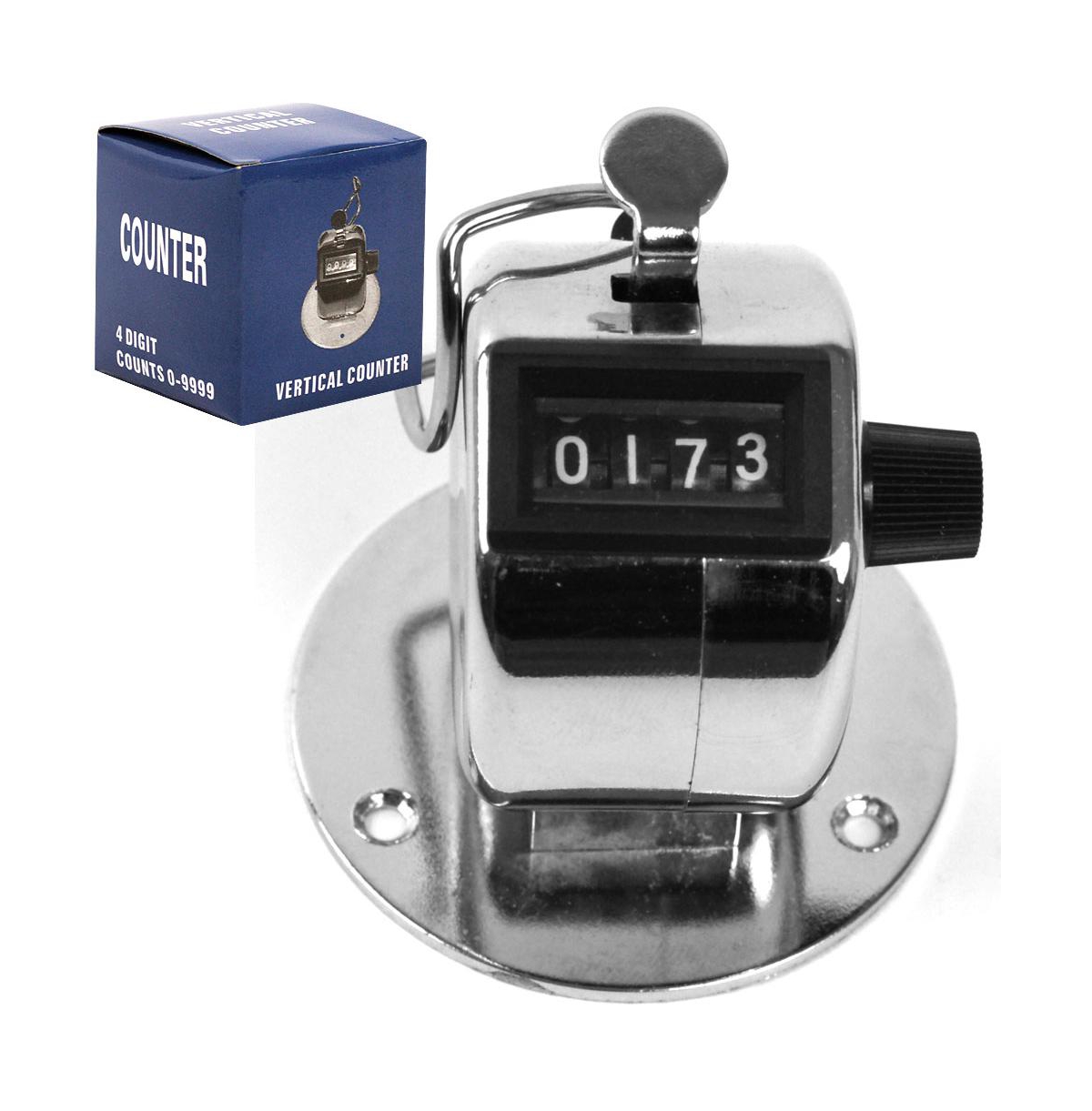 Clicker Counter - Handheld or Mountable with Easy Thumb Tally Button - Click Counter for Sporting Events, Ticket Sales, or Counting People by Stalwart