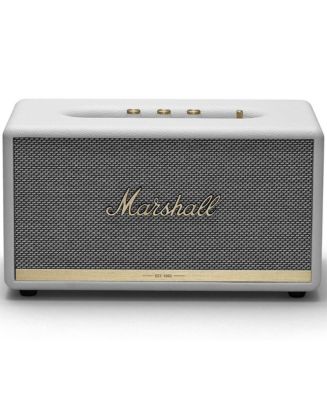 Marshall Stanmore II Bluetooth Speaker - White - Macy's