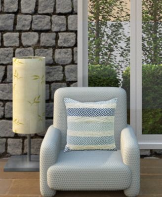 Linden Street Handwoven Dobby Weave Textured Stripe Decorative Pillow, 20" x 20"