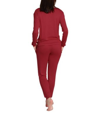 Women's Crew Neck Top with Jogger