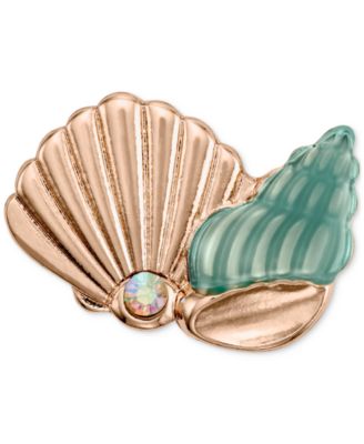 Eco-Drive Women's Disney Princess Ariel Rose Gold-Tone Stainless Steel Bracelet Watch 30mm Gift Set