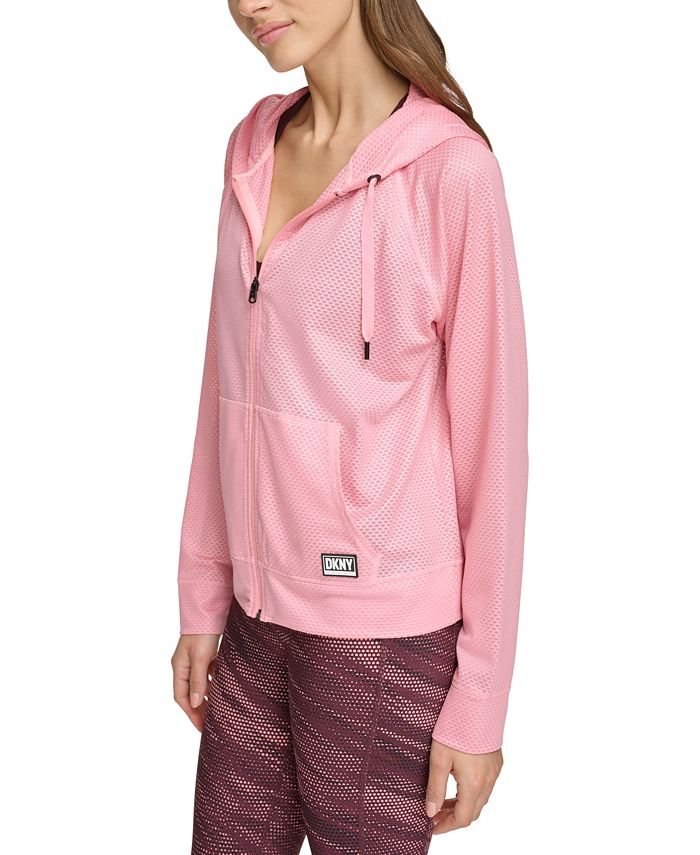 Dkny zip hoodie women's Clearance