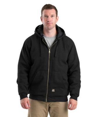 Berne Men's Tall Highland Insulated Full-Zip Hooded Sweatshirt - Macy's