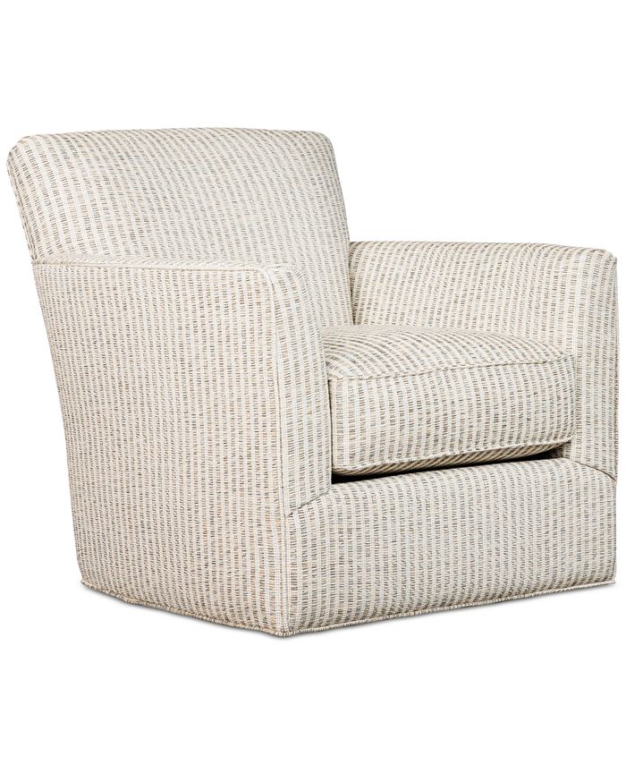 Jalia Fabric Swivel Chair Created for Macy s