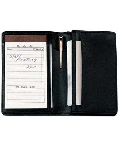 Royce Leather Deluxe Note Jotter Organizer