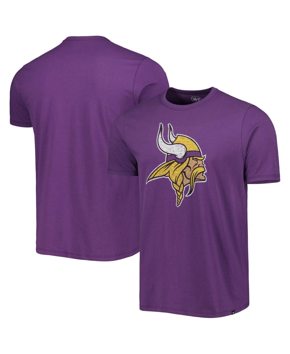 47 Brand Men's ' Purple Minnesota Vikings Premier Franklin T-shirt