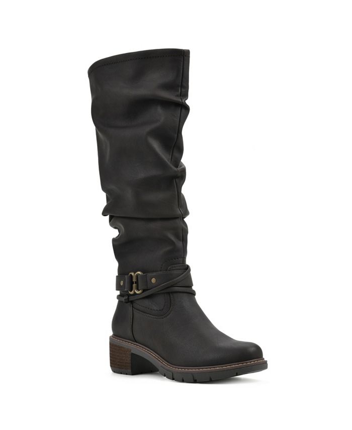White boots macys store