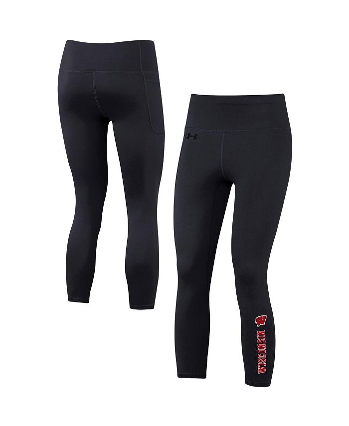 Under Armour Women's Black Wisconsin Badgers Motion Performance
