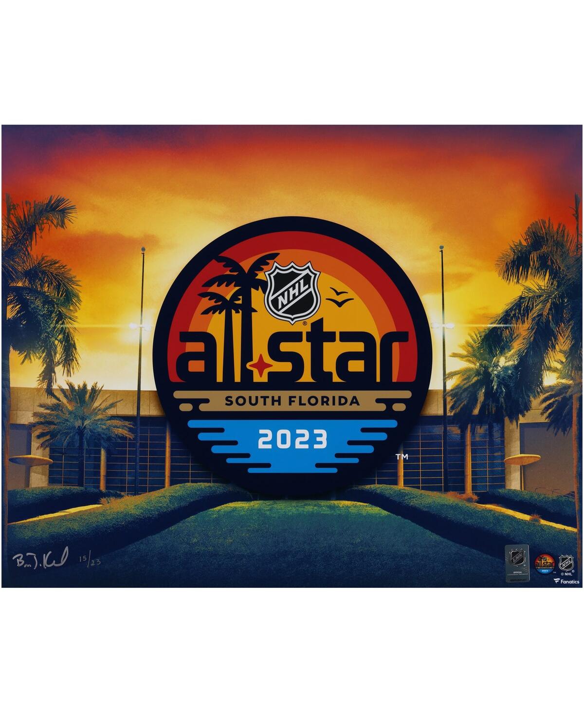 Fanatics Authentic 2023 Nhl All-star Game 16" X 20" Photo Print In Multi