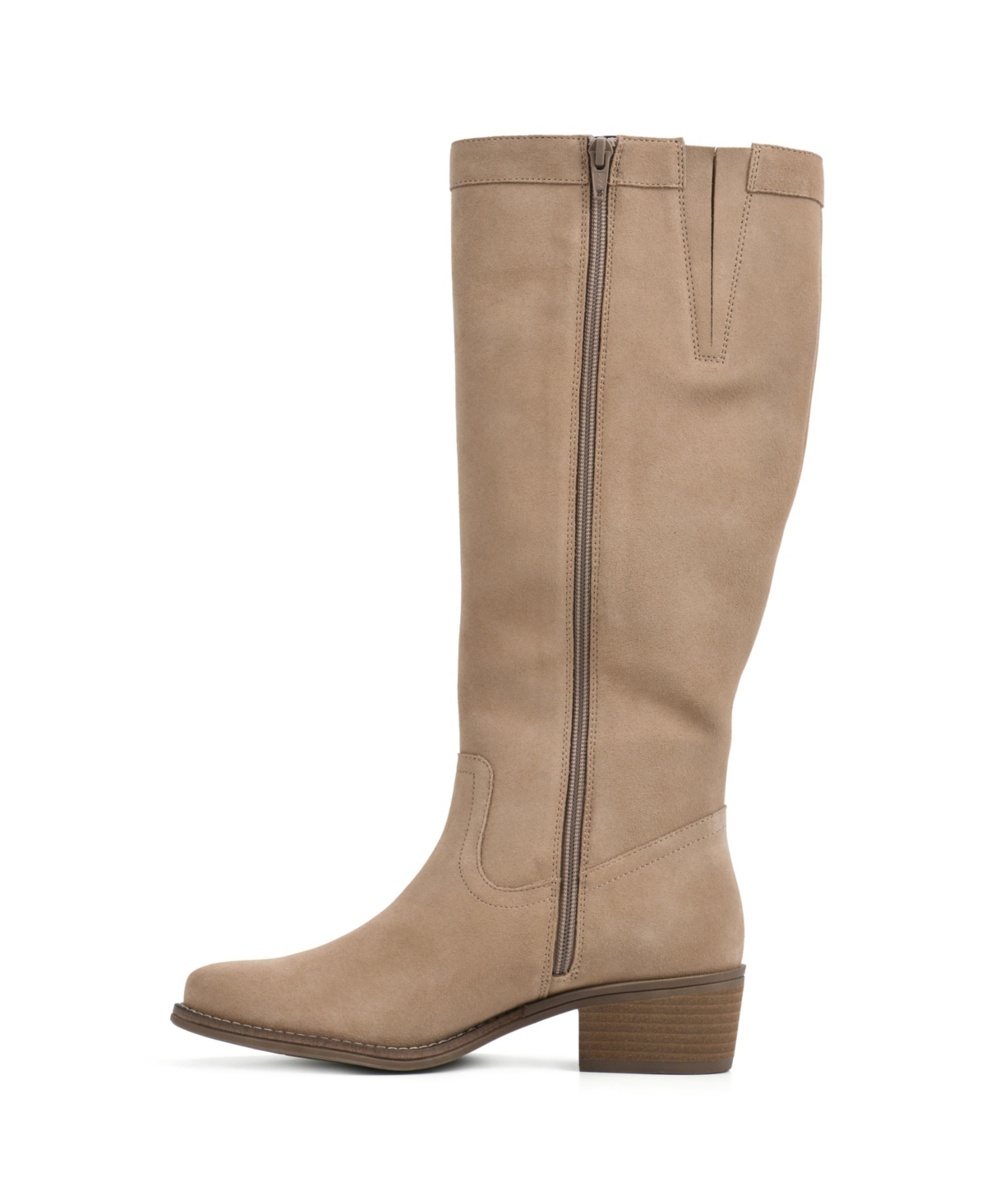 White Mountain Women's Altitude Regular Calf Knee High Boots