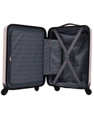 Skyline Collection 20" Rolling Carry-On with 360 Degree 4-Wheel System