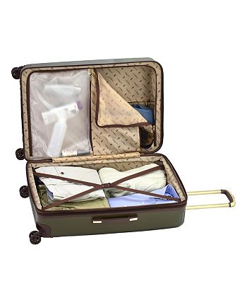 London fog cambridge top hardside spinner luggage
